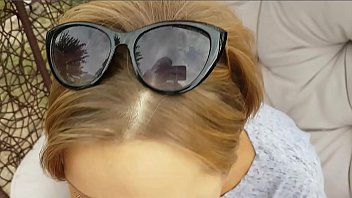 Sexy milf sucks his big cockhead and swallow all his sperm